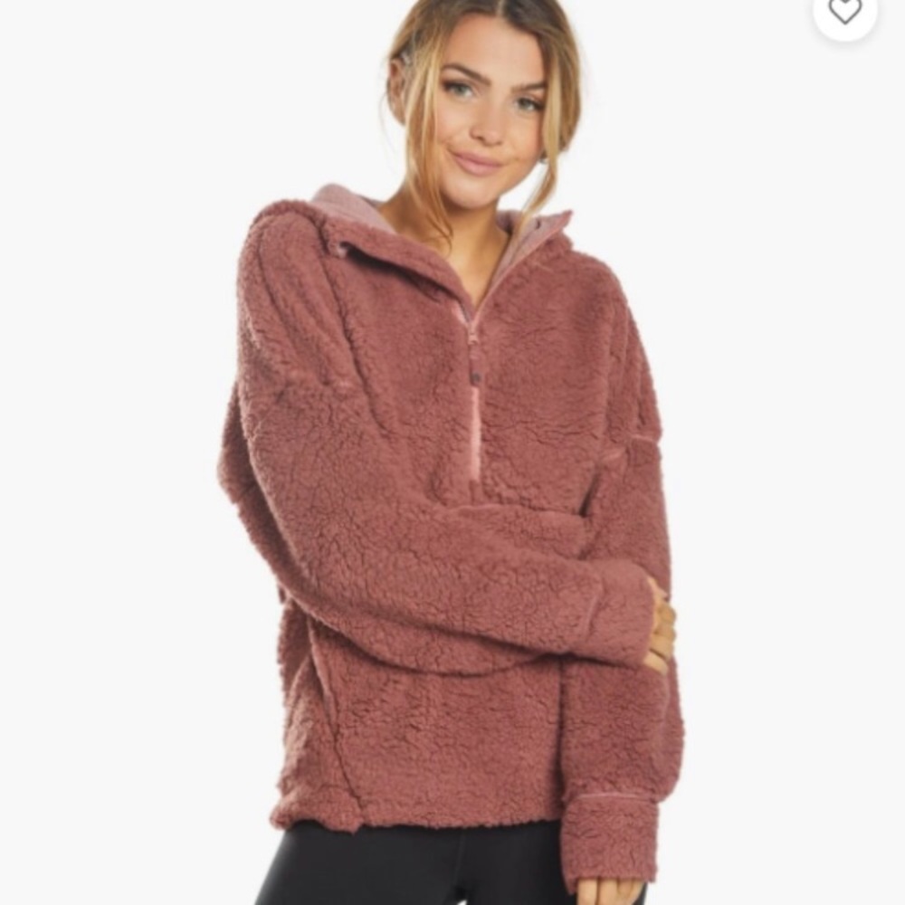Prana Permafrost Half-Zip Long-Sleeve Hoodie Sz XS